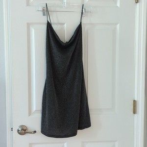 popular basics sequin fitted dress M